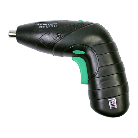 EINHELL Bavaria BSD 3,6/1 Li operating instructions