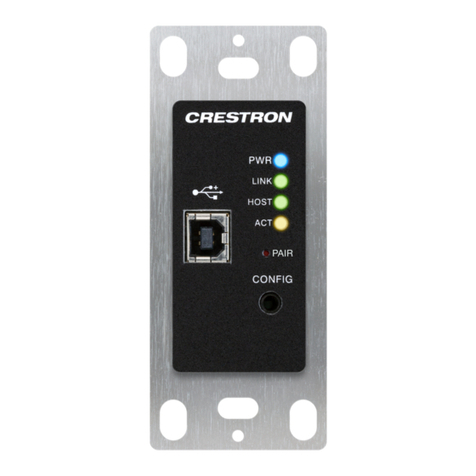 Crestron USB-NX2-LOCAL-1G User manual