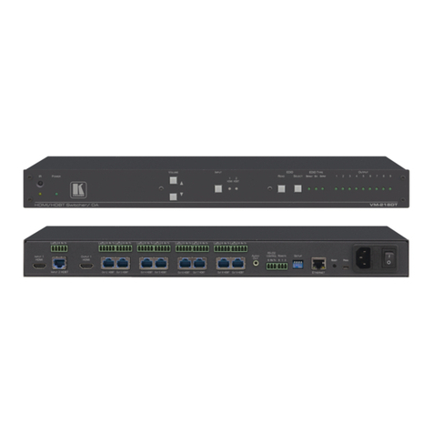 Kramer VM-218DT quick start guide
