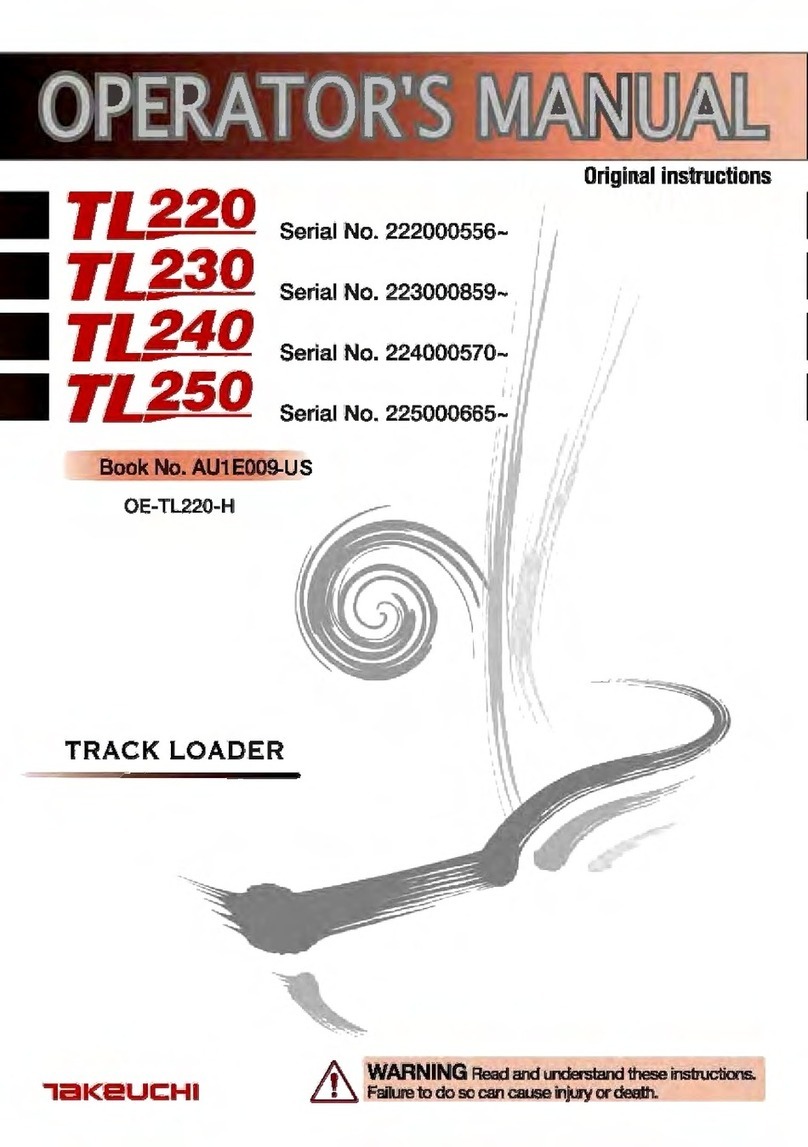 Takeuchi TL220 User manual