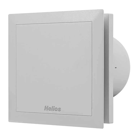 Helios MiniVent M1/150 F User manual