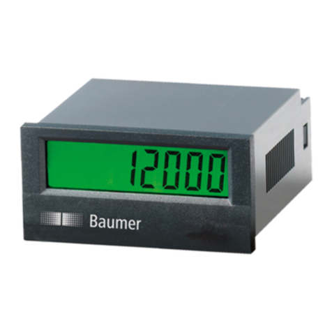 Baumer isiLine 36 operating instructions