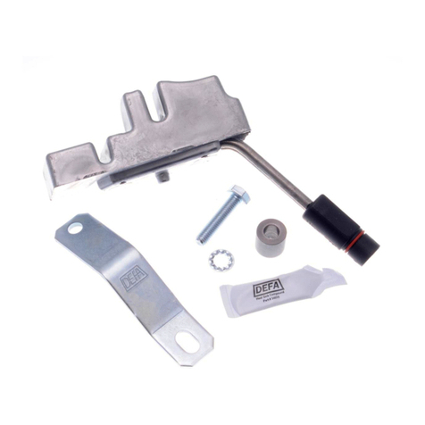 DEFA 414899 Fitting instructions