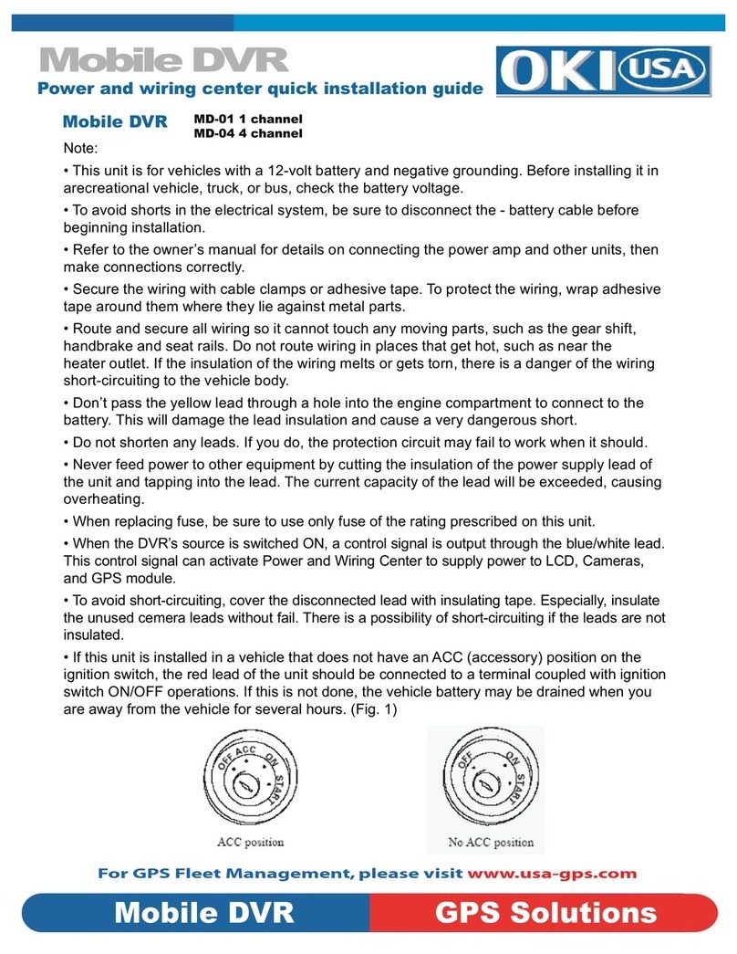 Oki MD-01 Quick installation guide