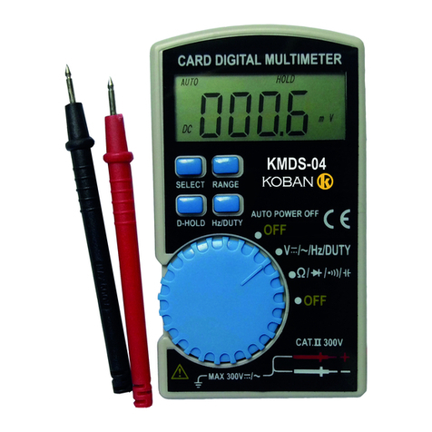 koban KMD-S04 User manual