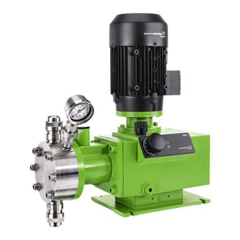 Grundfos DMX Series Installation and operating instructions, supplement