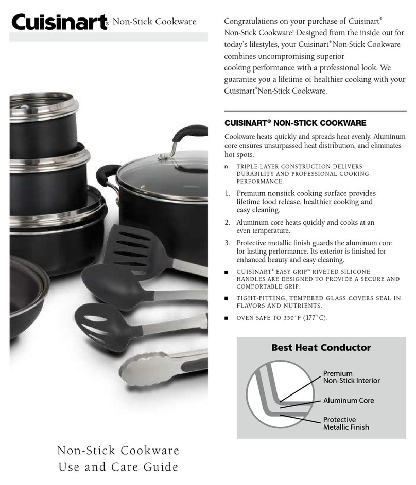 Cuisinart Non-Stick Cookware User manual