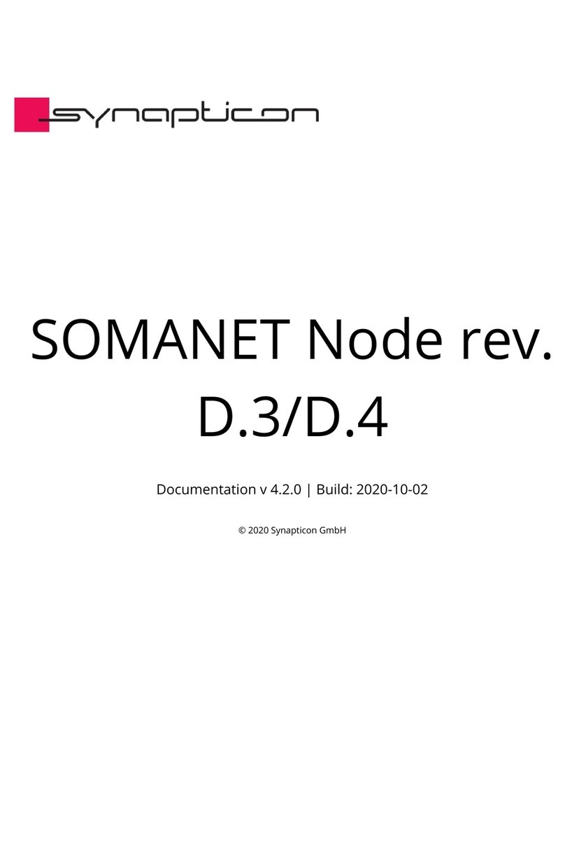 SYNAPTICON SOMANET Node 400 Documentation