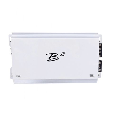 B2 Audio RAGE 1200.2 user manual