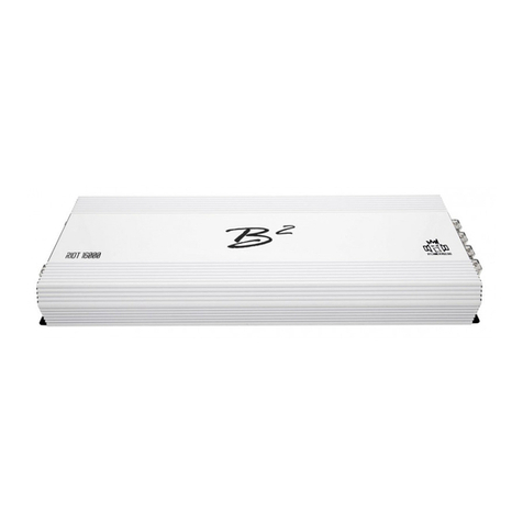 B2 Audio RIOT16000 User manual
