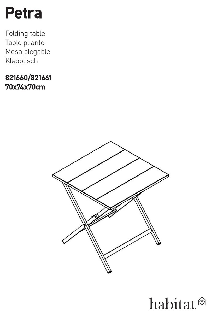 Habitat Petra 821660 User manual