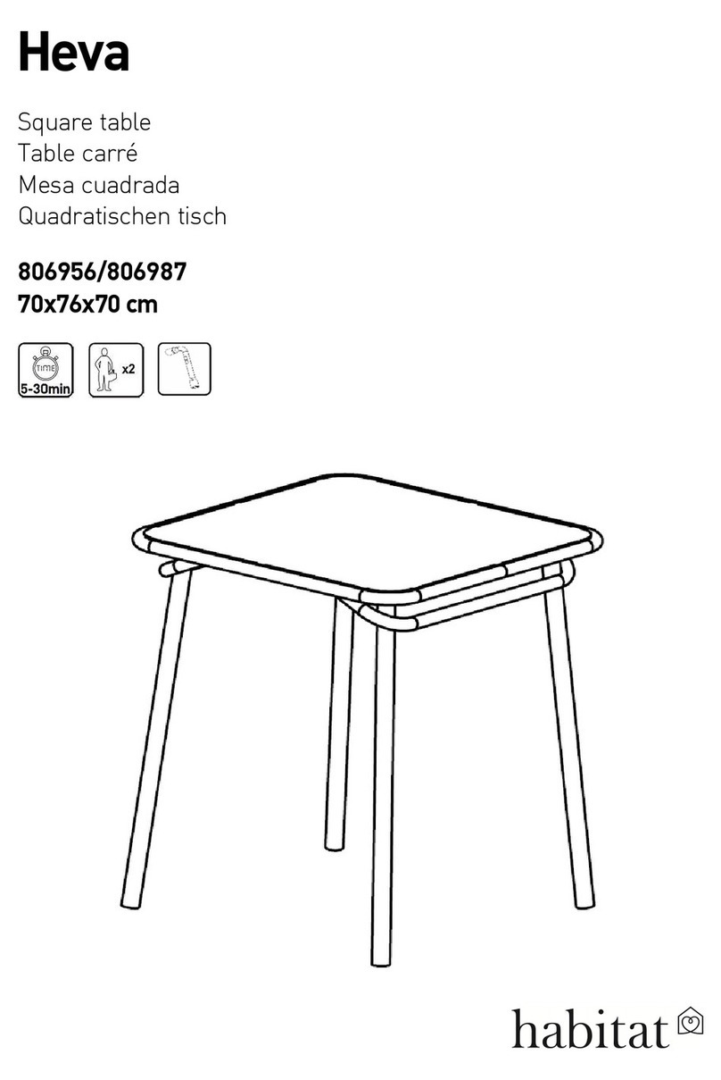 Habitat Heva 806956 User manual
