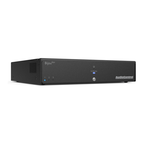 Audio Control Rialto 600 Installation and operating instructions