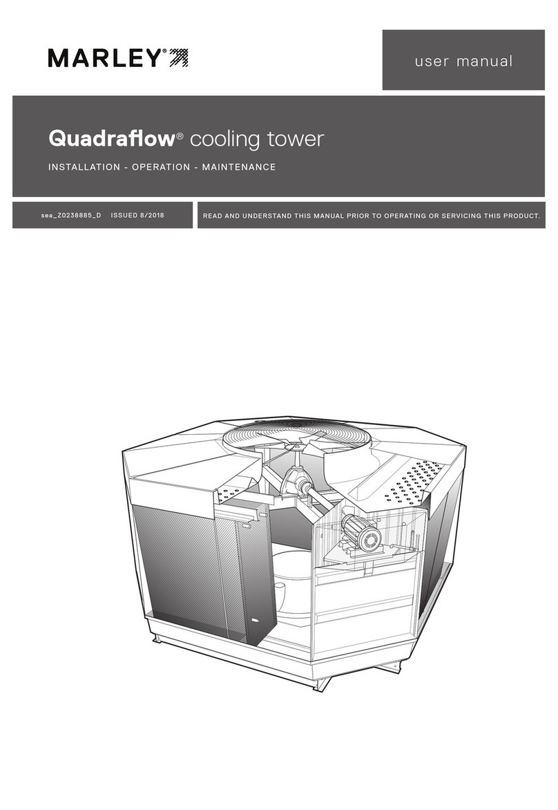 Marley Quadraflow cooling tower user manual
