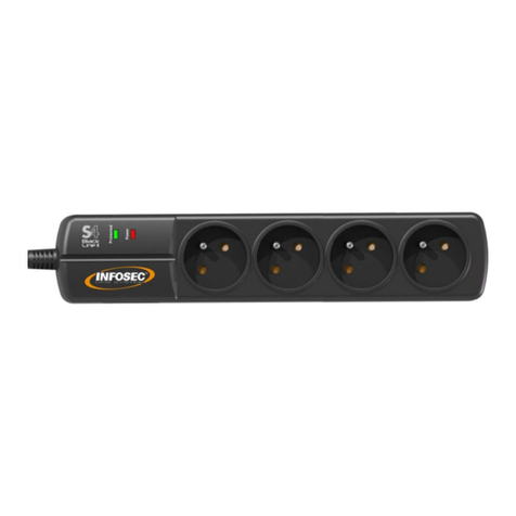 INFOSEC UPS SYSTEM S4 Black Line II User manual