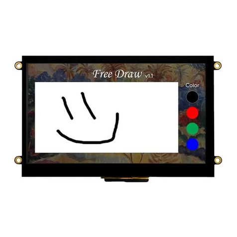 Newhaven Display International NHD-7.0-800480FT-CTXL-CTP User manual