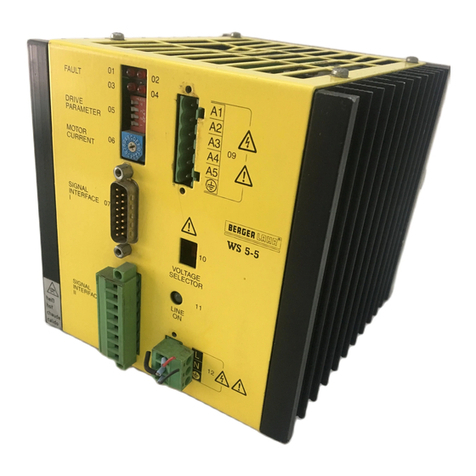 Berger Lahr WS5-5 Series Guidelines & suggestions