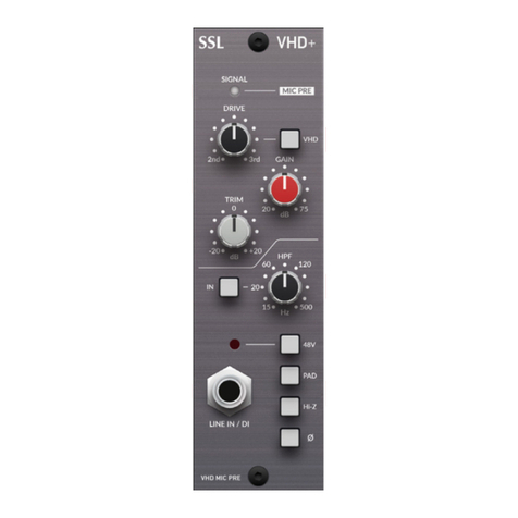 Solid State Logic VHD+ User manual