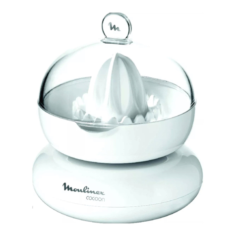 Moulinex Cocoon User manual