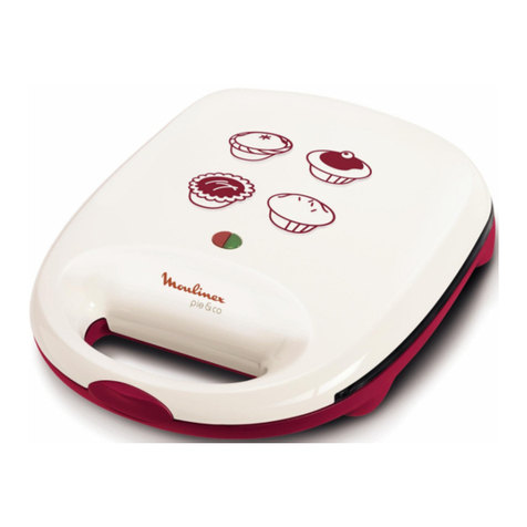 Moulinex PIE & CO manual