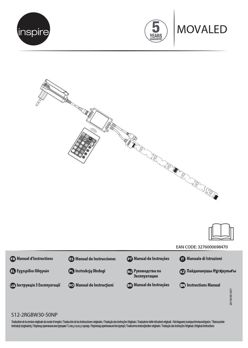 Inspire MOVALED instruction manual