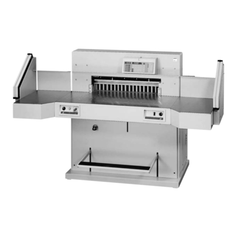EBA 721-06LT Guillotine instruction manual