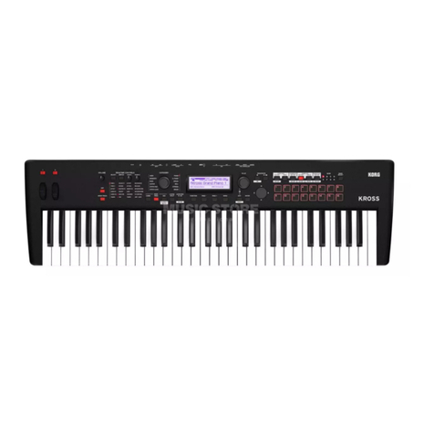 Korg KROSS 2 Series User manual Korg KROSS 2 Series User manual