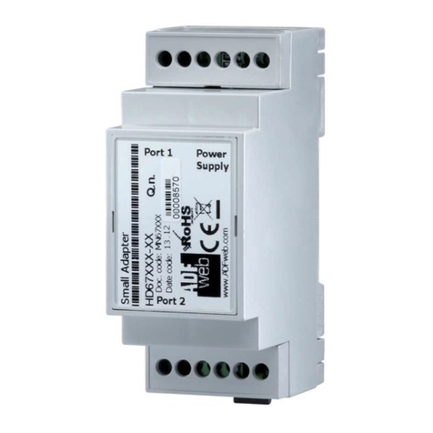 ADF Web HD67B18-B2 User manual ADF Web HD67B18-B2 User manual