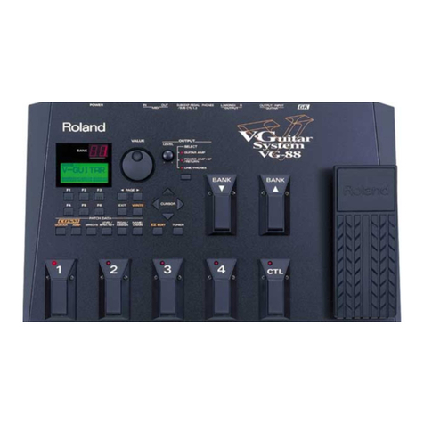 Roland VG-88 Operating and maintenance manual