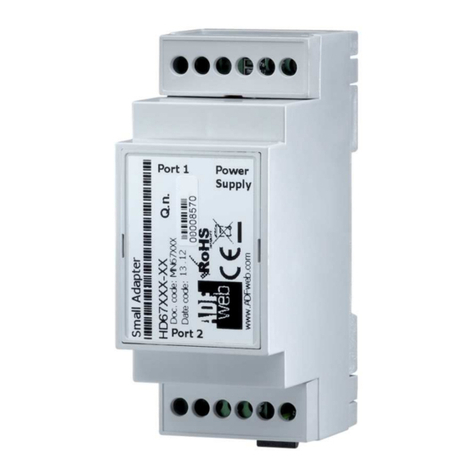 ADF Web HD67833-IP-B2-Y User manual