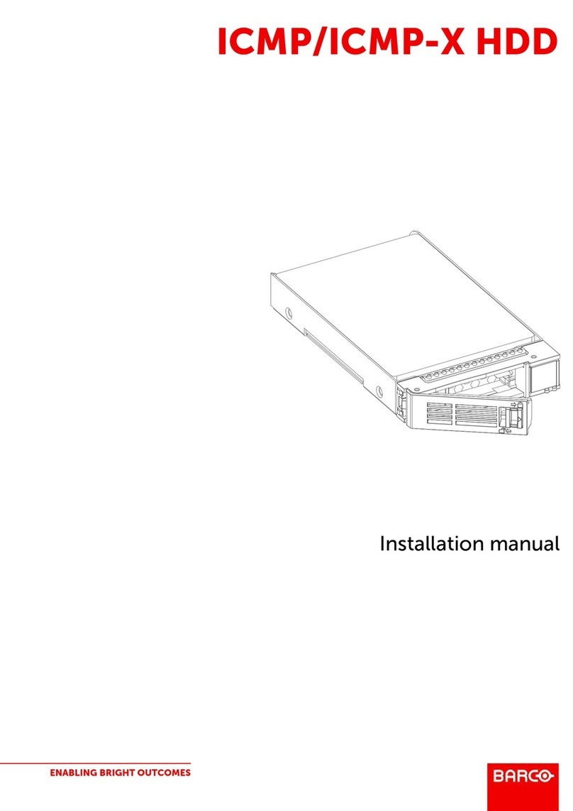 Barco ICMP User manual