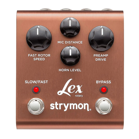 Strymon Lex-rotary quick start guide