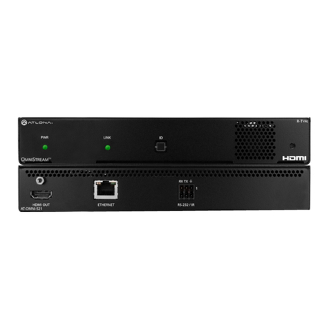 Panduit Atlona OmniStream AT-OMNI-521 manual