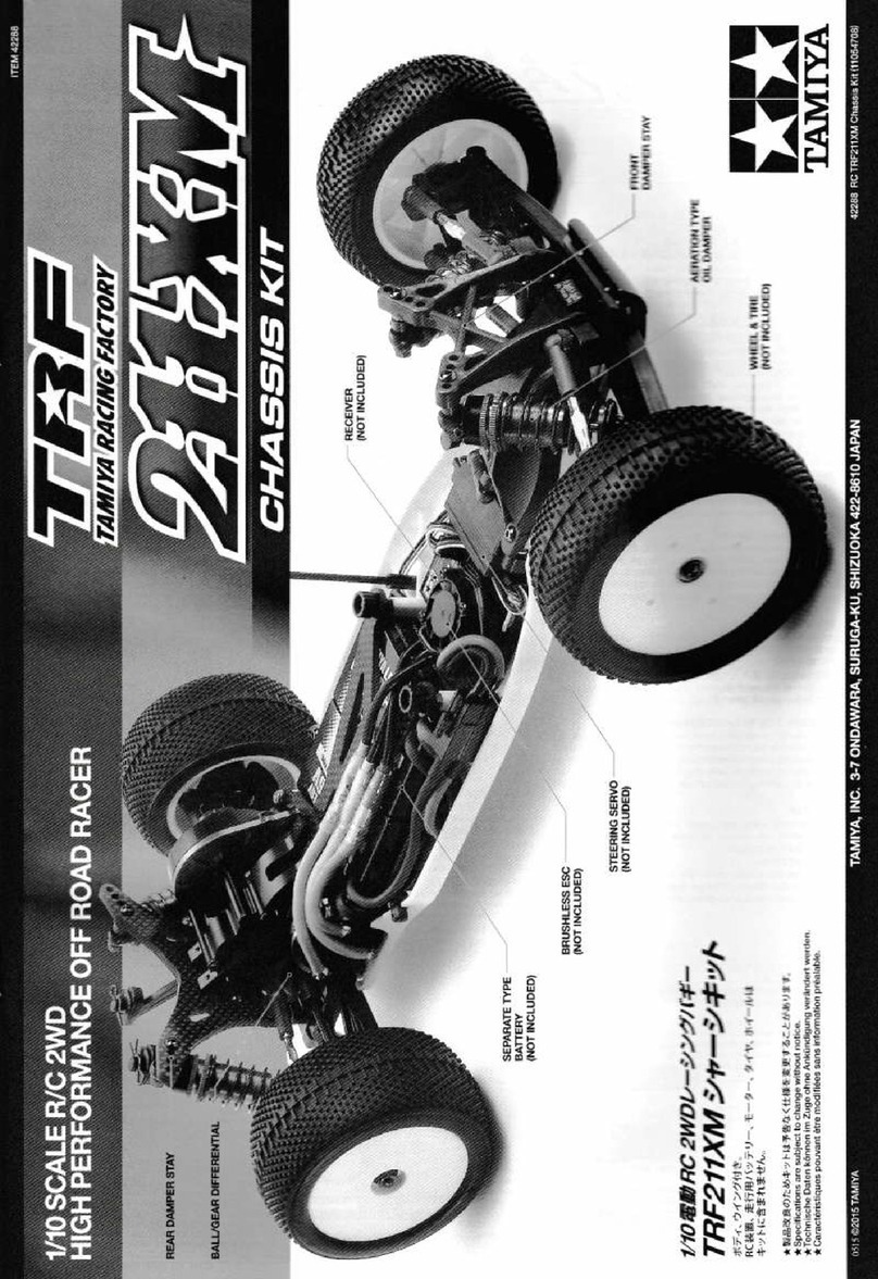 Tamiya TRF211XM User manual Tamiya TRF211XM User manual