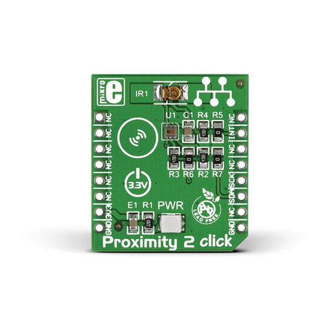 Mikroe click Proximity 2 User manual