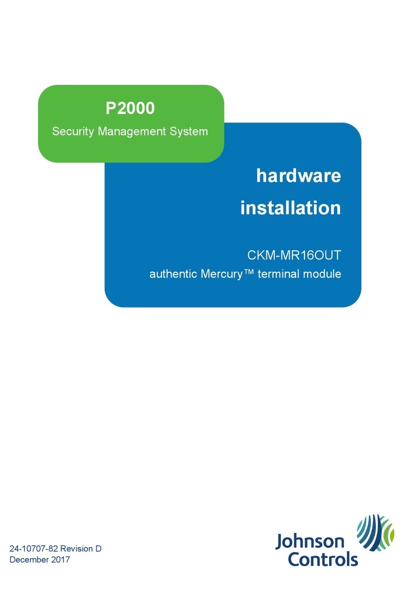 Johnson Controls P2000 Manual Johnson Controls P2000 Manual