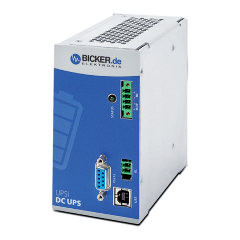 Bicker Elektronik UPSI-2406DP1 user manual
