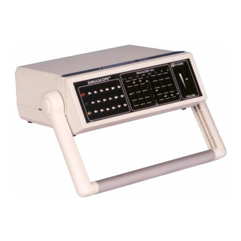 Cardionics SimulScope Operator's manual