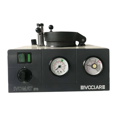 Ivoclar Vivadent Ivomat IP3 User manual