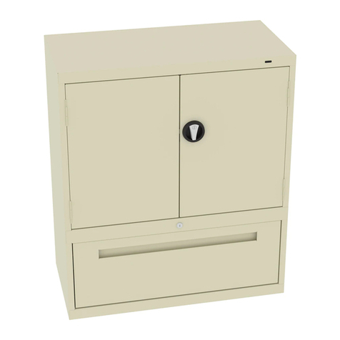 Tennsco DWR-4218 Assembly Instructions/Parts Manual