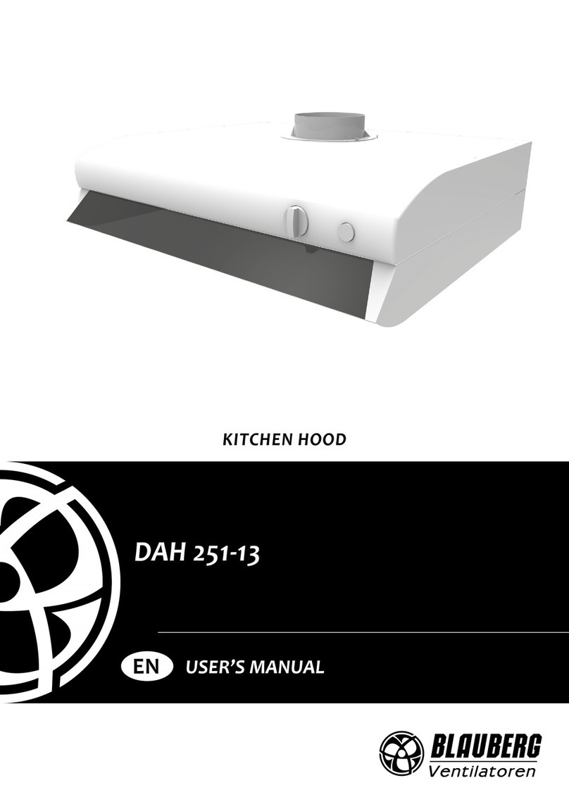 BLAUBERG Ventilatoren DAH 251-13 user manual
