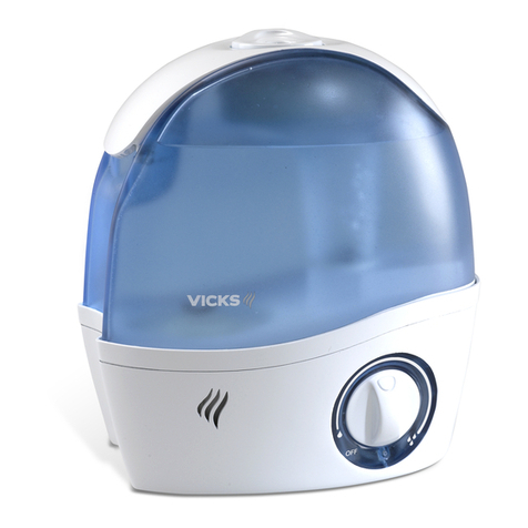 Vicks VH5000E User manual