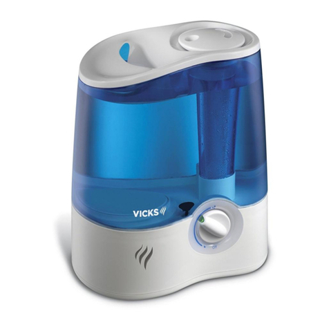 Vicks V-5200S operating instructions