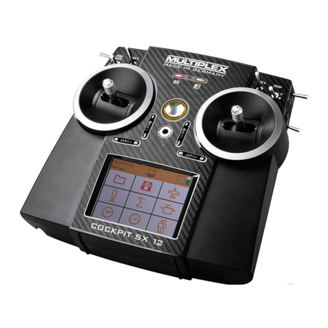 Multiplex COCKPIT SX Supplementary information