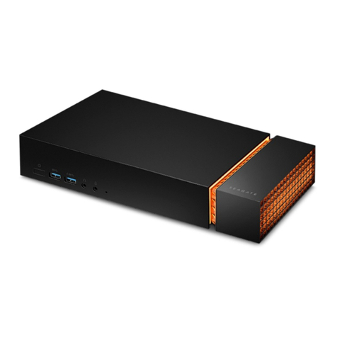 Seagate FireCuda Gaming Dock quick start guide