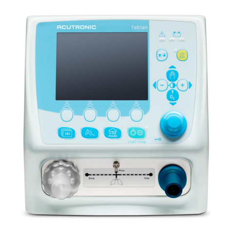 ACUTRONIC fabian +nCPAP evolution Instructions for use