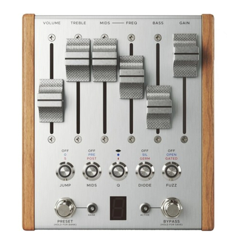 Chase Bliss Audio AUTOMATONE PREAMP MKII instructions