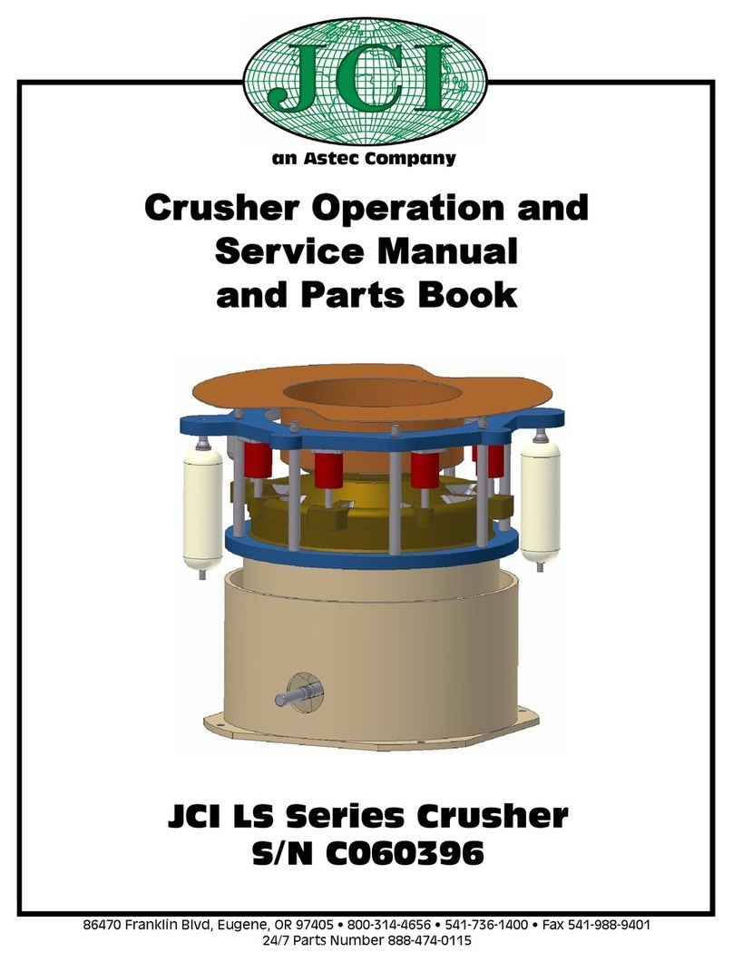 ASTEC JCI LS Series Operation and Service Manual and Parts Book ASTEC JCI LS Series Operation and Service Manual and Parts Book