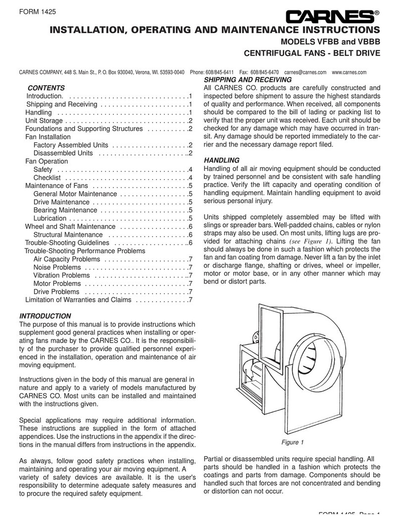 CARNES VFBB Assembly instructions