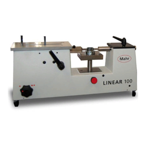 Mahr LINEAR 100 User manual